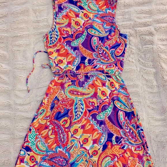 NWOT Ralph Lauren Paisley Wrap Dress- S/P - Picture 6 of 11